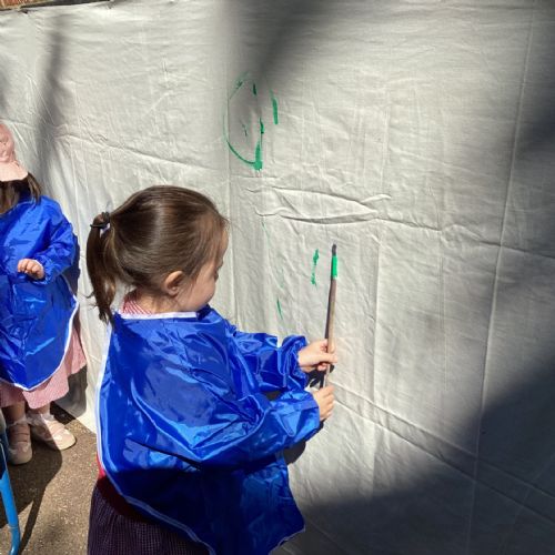 Mark making - Fine and Gross motor movements