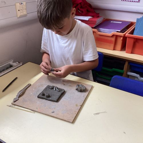 Making Clay Tiles