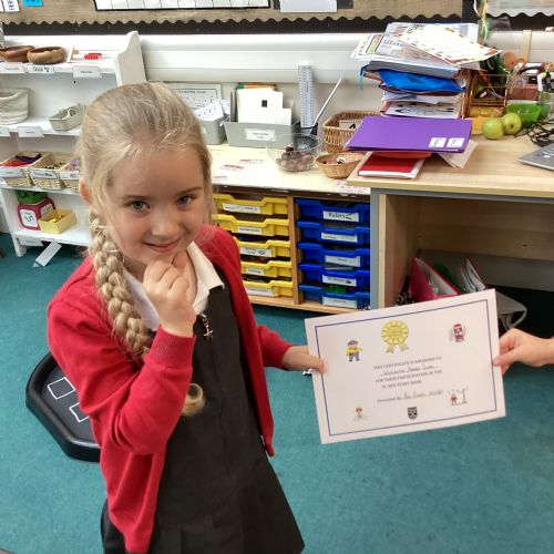 Week 4 - Visit from PC Sue