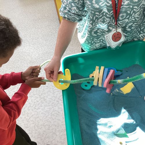 Exploring numbers and drumming!