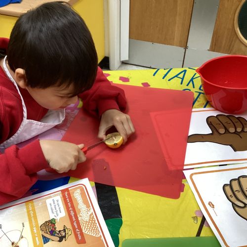 Seeds or no seeds investigation - plus smelling or tasting a range of fruits!
