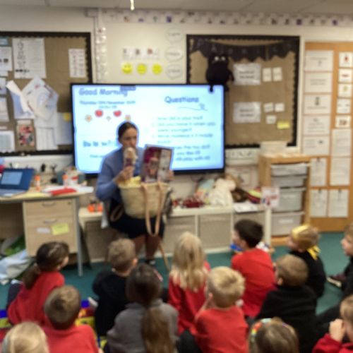 Term 2 - Week 2 - Visitors sharing their old toys