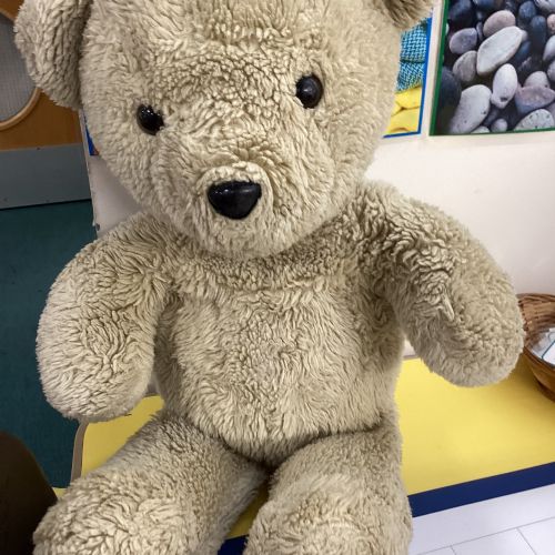 Week 3 - Visit from Alma's mummy with her childhood teddy