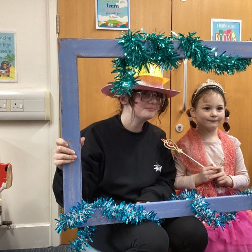 Term 3 - Week 6 - Photo booth fun with our buddies for Children's Mental Health week