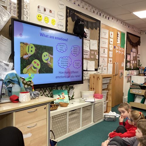 Term 3 - Week 6 - Visitor talking about our emotions for Childrens Mental Health Week